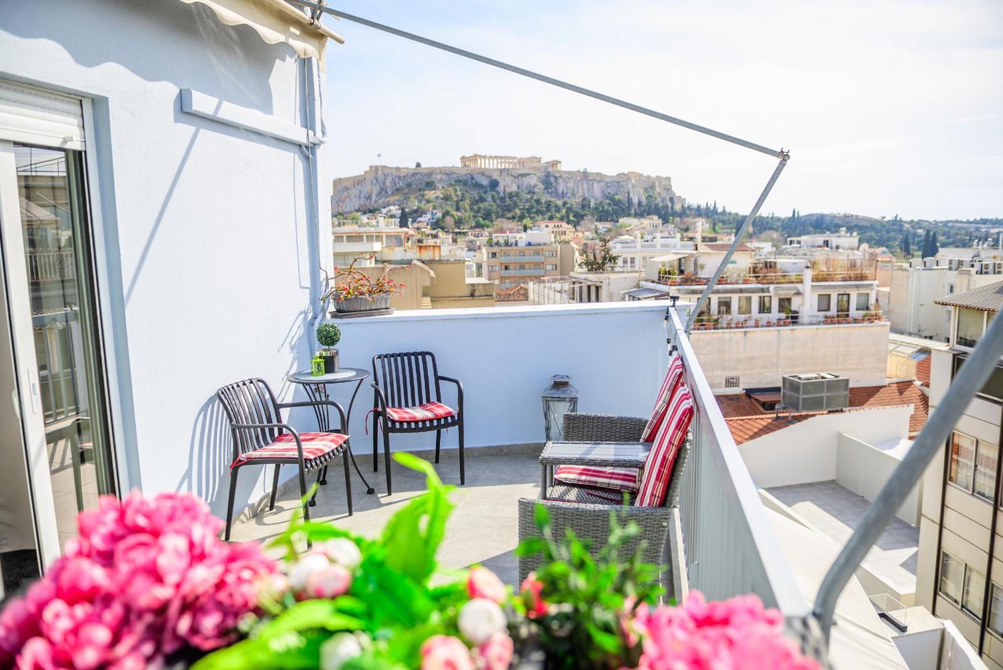 Sandra"S Acropolis View Penthouses 아테네 외부 사진